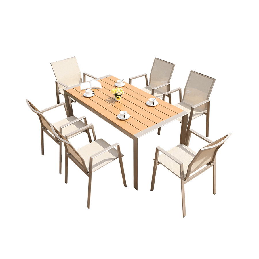 Garden dining set 6 seaters lohabour